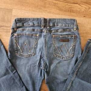 Wrangler Women's Boot Cut Jeans in Classic Blue